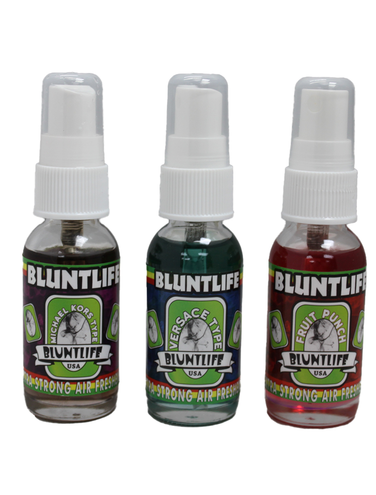 Blunt Life Extra Strong Air Freshener 1 fl oz Glass Spray Bottle
